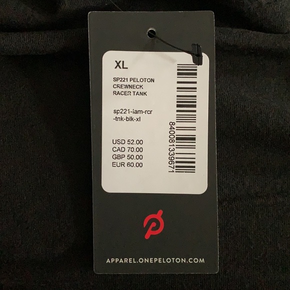 Peloton Black Flow Racer Tank - Picture 3 of 4